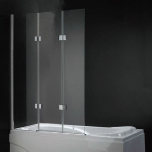 Portes de douche pliantes de pliage personnalisées Portes de douche Screens de bain (BS-95)
