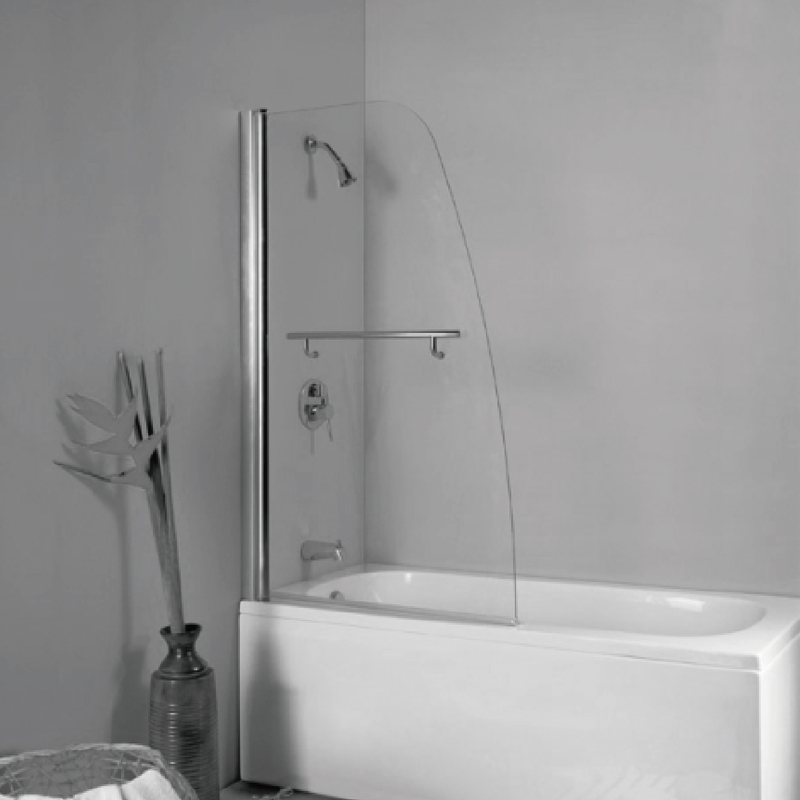 Portes de douche à baignoire personnalisées Portes de douche Swing Bain Switch (BS-30T)