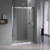 Portes de douche coulissantes coulissantes chromées chromées personnalisées (HC-420)