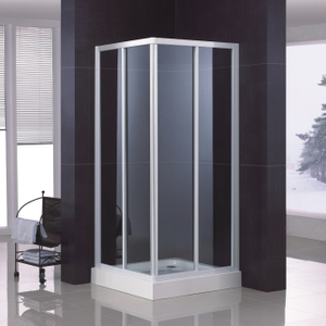Boîtiers de douche à entrée de verre coulissante en verre coulissant sur mesure (WA-C090)