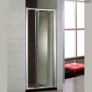 Boîtiers de douche à pivotement en verre facile à nettoyer sur mesure (HL-PB900)