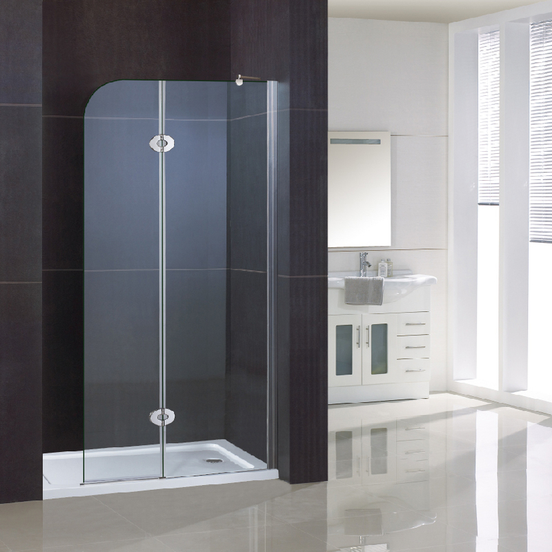 Portes de douche rondes sur mesure sur mesure de la salle de bain (BC-20)