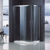 Coffre-mains de douche de douche en verre coulissant de la salle de bain personnalisée (QA-R1200900)