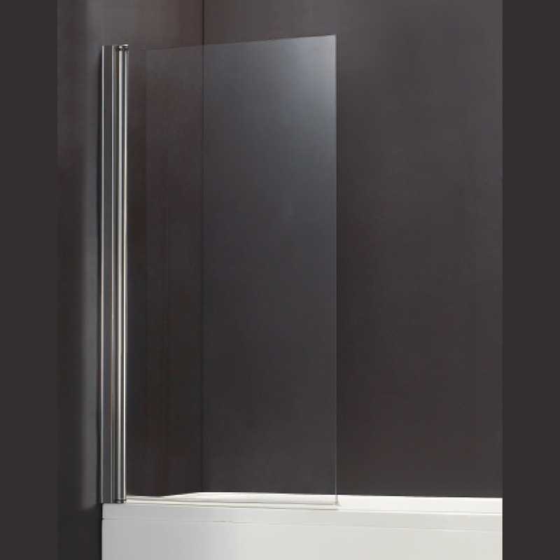 Portes de douche de baignoire sans cadre personnalisées: écrans de bain battant (BS-50)