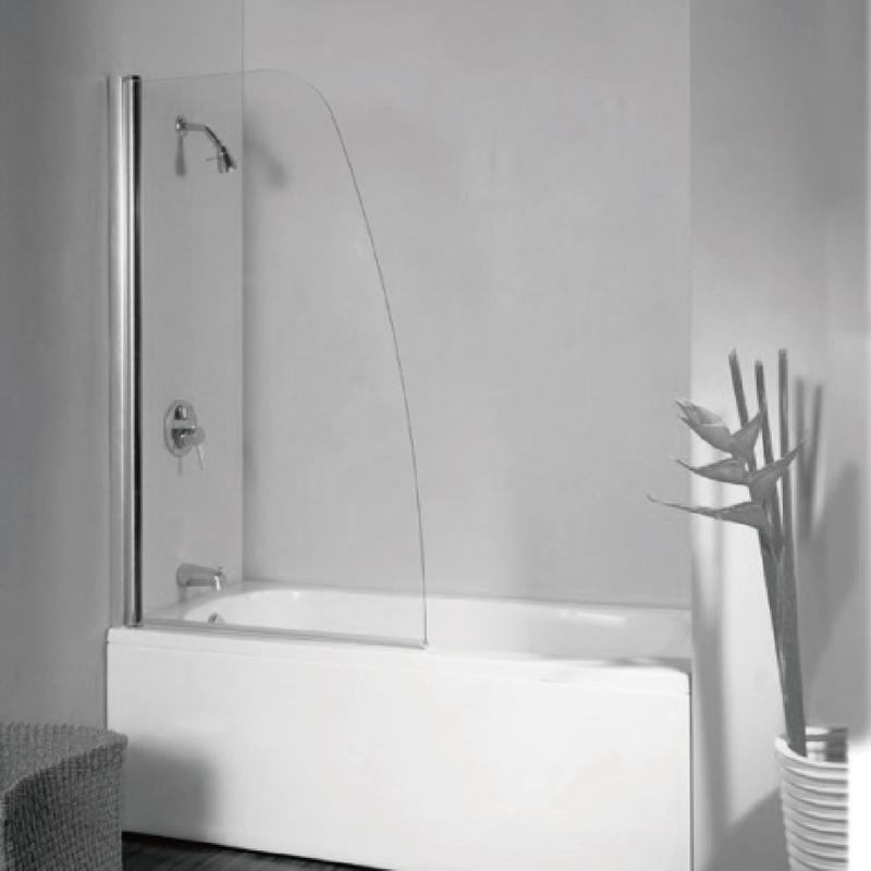 Portes de douche de douche de bain de douche de douche de verre sans cadre personnalisée (BS-30)