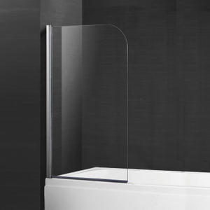 Portes de douche en verre sans cadre de baignoire Écrans de bain battante (EH-BS10)