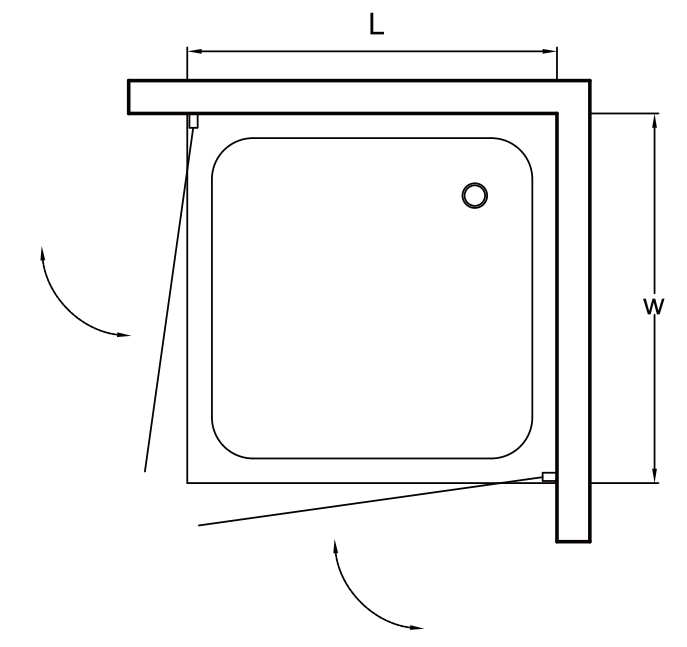 Entr&eacute;e d'angle