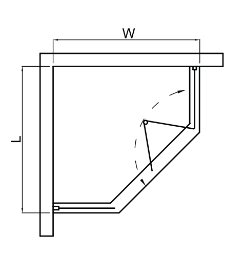 Porte pivot de diamant
